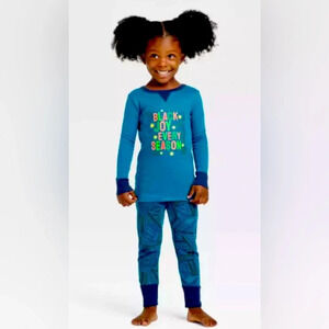 Wondershop Black Joy Every Season Pajama Set-Kids Sz 6